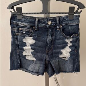 American Eagle Distressed Denim Shorts